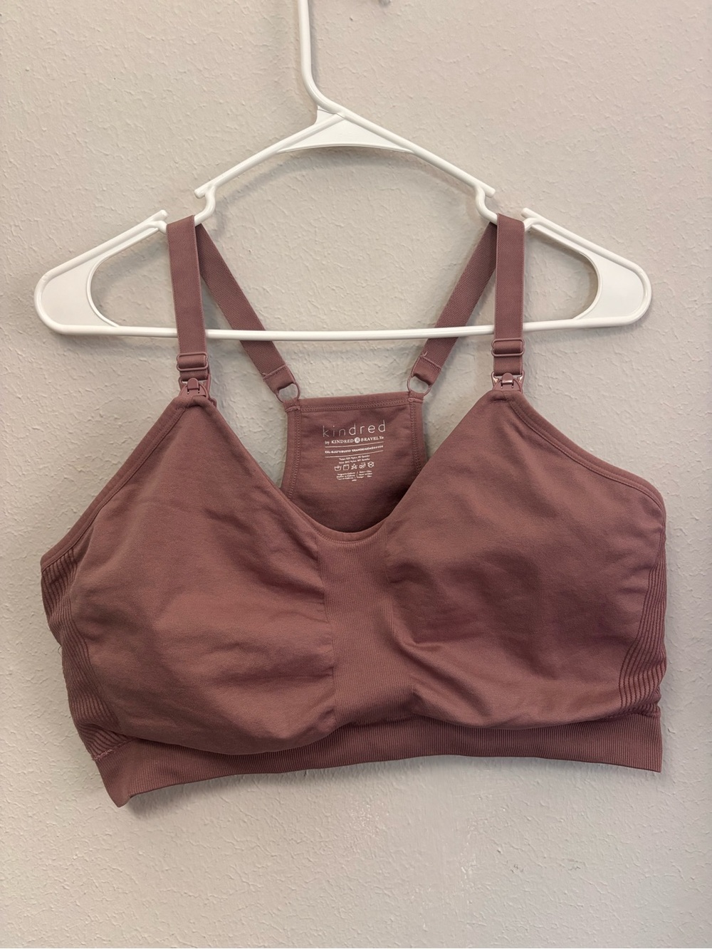 kindred by Kindred Bravely Sports Pumping & Nursing Bra XXL-B “Twilight” Mauve